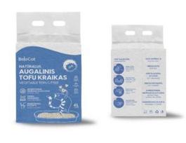 Kraikas katėms TOFU BeloCat, pienelio kvapo, 6 l (2,5 kg), 2 mm granulės