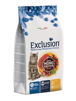 Exclusion Mediterraneo Monoprotein sausas pašaras katėms su jautiena, 1,5 kg