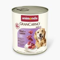 Animonda GranCarno Adult Beef + Lamb: konservai šunims su šviežia jautiena ir ėriena, 800 g