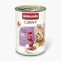 Animonda Carny Adult Beef + Lamb – konservai katėms su šviežia jautiena ir ėriena, 400 g