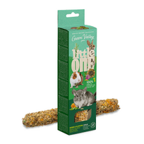 Little One Green valley begrūdis skanėstas lazdelė graužikams su gėlėmis ir žolelėmis, 1x160 g