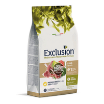 Exclusion Mono Protein Mediterraneo sausas pašaras vidutinių veislių šunims su ėriena, M, 3 kg