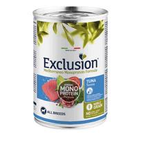 Exclusion Mono Protein Mediterraneo konservuotas pašaras šunims su tunu, 400 g