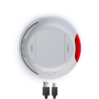 FLEXI LED žibintuvėlis Akku su USB, pilkas