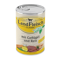 Landfleisch konservai šunims, paukštiena+ryžiai, 400g