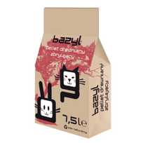 Bazyl Wood pellets kraikas katėms ir graužikams 7,5 L