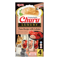 Churu Luxury kreminis skanėstas katėms su tunu ir omarais N4