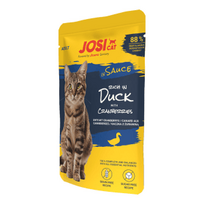 JosiCat rich in Dusck in Sauce konservuotas pašaras katėms su antiena  padaže, 85g