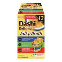CIAO Dashi delight šilkinis vištienos sultinys su tunu įvairių skonių 12 vnt