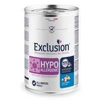 Exclusion Hypo konservuotas pašaras šunims su žuvimi ir bulvėmis, 400 g