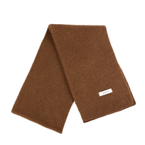 FJORD 100% vilnonis unisex šalikas, ruda
