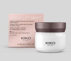 Kiko Milano atnaujinamasis ir stangrinamasis naktinis kremas su jūriniu kolagenu, 50 ml