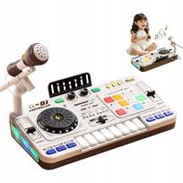 Vaikiška DJ muzikos konsolė su LED, 3–6 metų vaikams