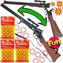 Žaislinis BANG šautuvas Cape Winchester Cowboy su 3 Cape kapsulėmis