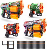 Žaislinis šautuvas X-Shot Zuru Xshot Skins Dread Menace, 4 šautuvai, 48 strėlės