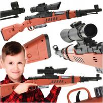 Žaislinis RIFLE INTERACTIVE snaiperio šautuvas vaikams, su šviesos ir garso efektais