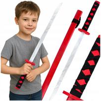 Medinis katana kalavijas, 73 cm, samurajų stiliaus