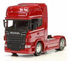 Metalinis sunkvežimio modelis WELLY Scania vilkikas