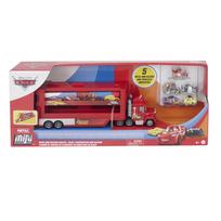 Žaislinė sunkvežimio "Cars" Mini Mack ir 5 automobiliukų rinkinys, Mattel