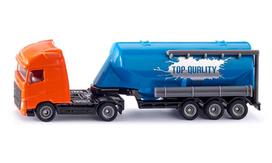 Žaislinė sunkvežimio Volvo FH GL XL su silosu puspriekabė, 1:87, SIKU 1792