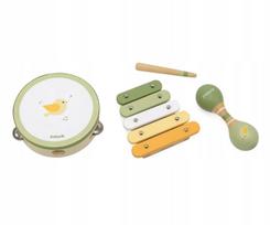 Muzikos instrumentų rinkinys vaikams Viga 44213 PolarB, paukštelio formos