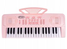 Vaikiška pianino klaviatūra su mikrofonu