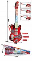 Elektrinė gitara, veikianti su baterijomis