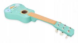 Medinė vaikiška gitara su 6 stygomis ADAMTOYS