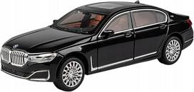 Metalinis BMW 760LI sedano modelis 1:24 su garsais ir apšvietimu, juodas