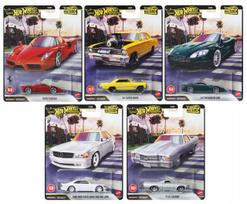 Automobilių rinkinys HOT WHEELS PREMIUM BOULEVARD, 5 vnt., #156-160
