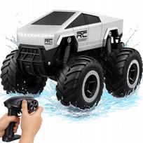 Nuotoliniu būdu valdomas visureigis monster truck 4x4 su LED žibintais