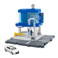 Žaislinė policijos stotis MATCHBOX su policijos automobiliu