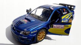 Metalinis modelis Subaru Impreza WRC Solberg, KiNSMART, 1:36