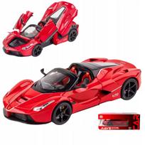 Modelinis automobilis Ferrari LA Ferrari kabrioletas 1:22 (1:24), su garsu ir LED