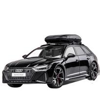 Metalinis Audi RS6 Avant modelis 1:24 su garsu ir šviesomis
