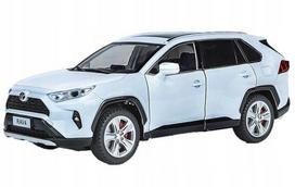 Metalinis TOYOTA RAV4 1:24 modelis su garsais ir apšvietimu