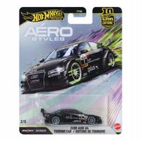 Žaislinis automobilis Hot Wheels Premium Aero Styles 2008 Audi A4 Station Wagon JKF04