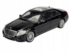 Metalinis modelis Welly Mercedes-Benz S-Class W222, juodas, 1:24