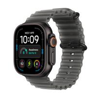 Išmanusis laikrodis Apple Watch Ultra 4 GPS + Cellular 49mm Black Titanium Case with Translucent Black Ocean Band - MJAY4ET/A