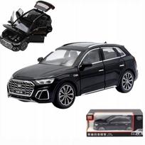 Metalinis „Audi Q5“ automobilio modelis 1:24, su šviesomis ir garsu, atveriamos durelės