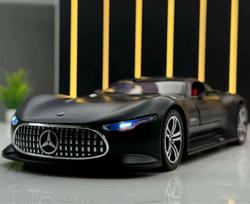 Modelinis automobilis MERCEDES AMG VISION GT 1:24 su atidaromomis durimis, LED apšvietimu ir garsais