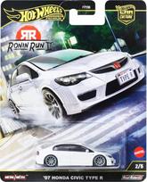 Žaislinė mašina Hot Wheels Premium Pop Culture Ronin Run II '07 Honda Civic Type R JBK53