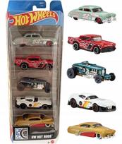 Žaislinės mašinėlės Hot Wheels HW Hot Rods, 5 vnt., JKG11