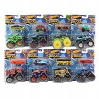Hot Wheels monstrinis sunkvežimis su mažyčiu automobiliu
