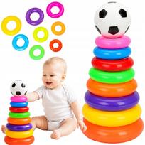 Sensorinis Montessori kamuolys dėlionė, 28 cm