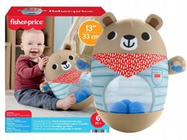 Pripučiamas FISHER PRICE FOREST FRIENDS meškiukas–supamasis žaislas