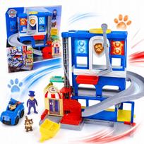 Žaislinė „Paw Patrol“ gelbėjimo bazė su Chase figūrėle ir automobiliu, 3+, 6074775