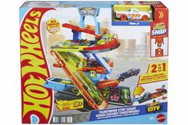 Vaikiška automobilių trasa Mattel Hot Wheels Městská garáž 2-in-1, JHL94