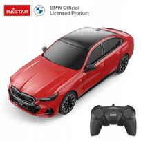 Radijo bangomis valdoma BMW i5 automobilio modelis 1:24, raudonas, RASTAR