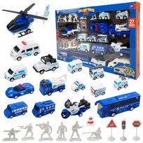 Vaikiškų policijos automobilių rinkinys